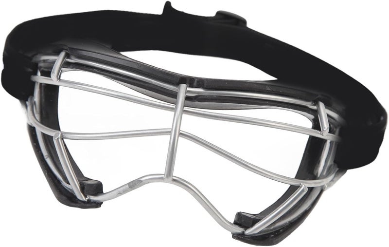 SASKATE Lacrosse Goggles, Silicone Ferroalloy Anti Slip Texture Hockey Goggle for Training - Image 3